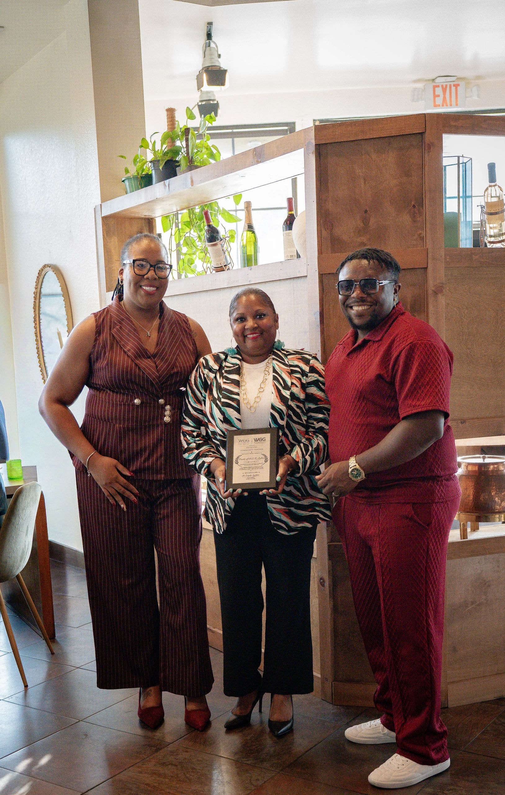Award recipients at the WGG Connect gathering
