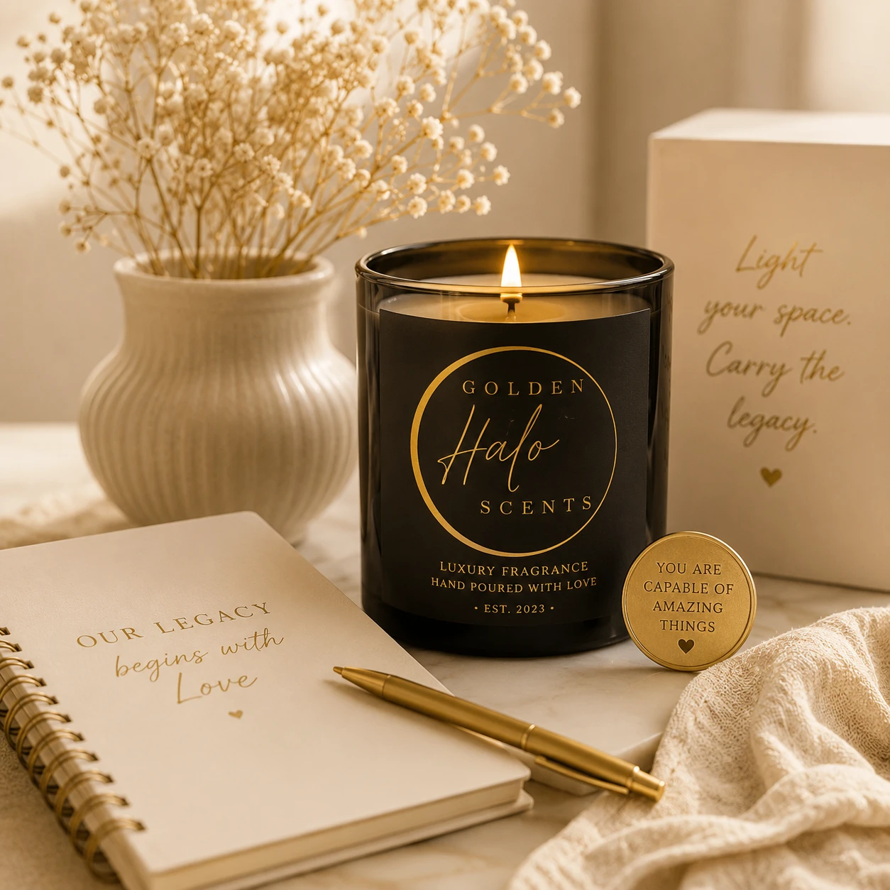 Golden Halo Scents project