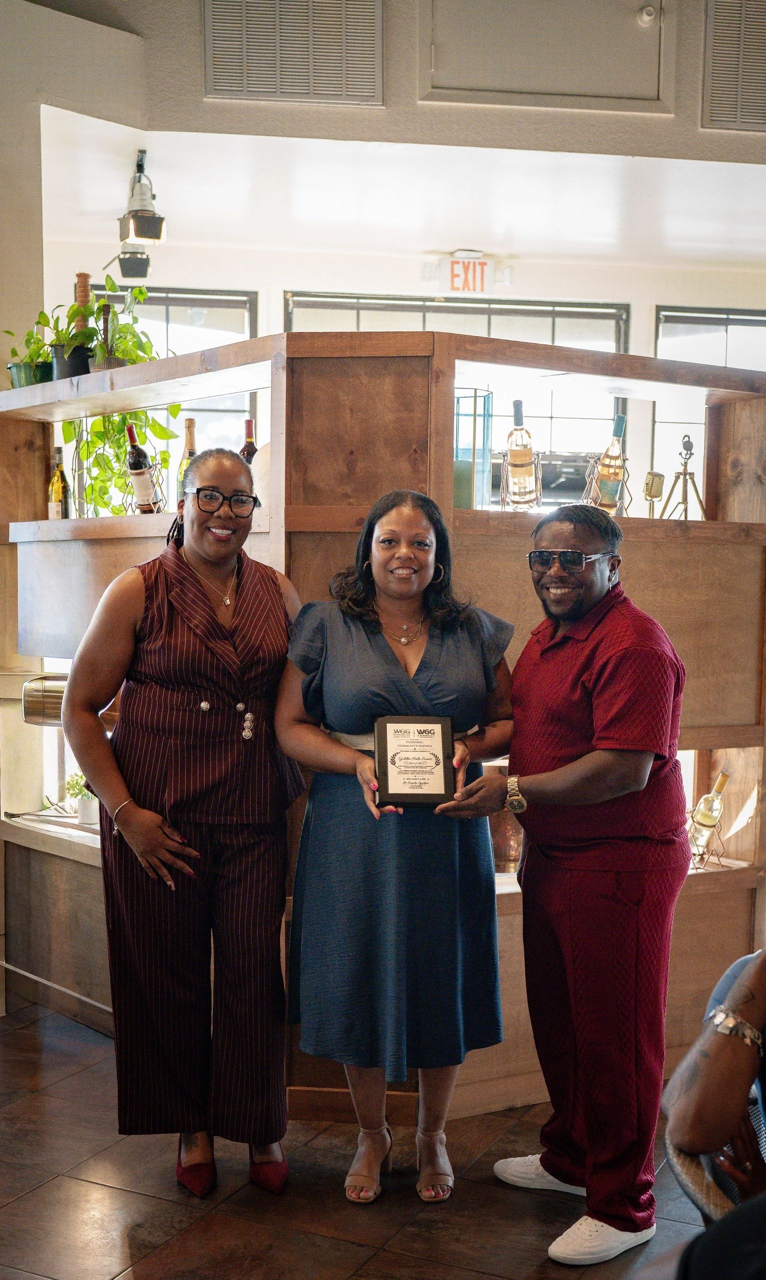 Award recipients at the WGG Connect gathering